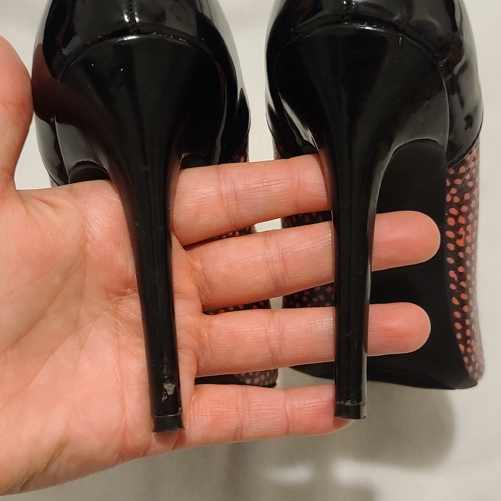 Guess | Felisity Python Print Pointy Toe Pumps Size 7.5 - Picture 11 of 11